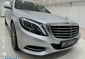 Mercedes Benz S350L Bluetech Diesel R18 LED 2015 Silver Revcam